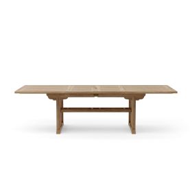 Sahara 106? Rectangular Double Extension Table