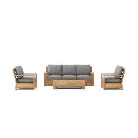 Set-521 4-Pc Madera Deep Seating