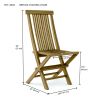 Bristol Folding Chair (2-Pc)