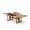 Sahara 106? Rectangular Double Extension Table