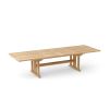 Sahara 126? Rectangular Double Extension Table