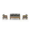 Set-369 Toscana 4-Pc Deep Seating Set