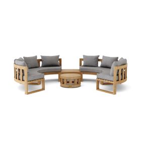 Set-811 Circular Modular Deep Seating