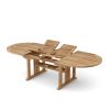 Sahara 106? Oval Double Extension Table