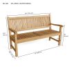 Del-Amo 3-Seater Bench
