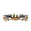 Set-809 Circular Modular Deep Seating