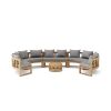 Set-812 Circular Modular Deep Seating