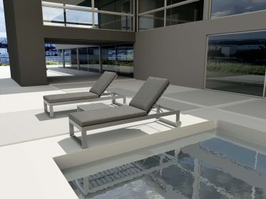 Set-5005 Lucca 3-Pc Sun Lounger Set