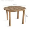 Bahama 42" Round Table