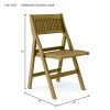Windsor Folding Chair (2-Pc)