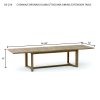 Catania/Coronado/Junus/Toscana Dining Extension Table