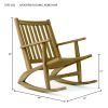 Modern Rocking Armchair