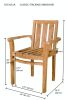 Classic Stacking Armchair (4 Pcs)