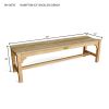 Hampton 63? Backless Bench